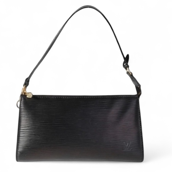 Louis Vuitton black Epi Leather Pochette Top Handle bag - Picture 13 of 16